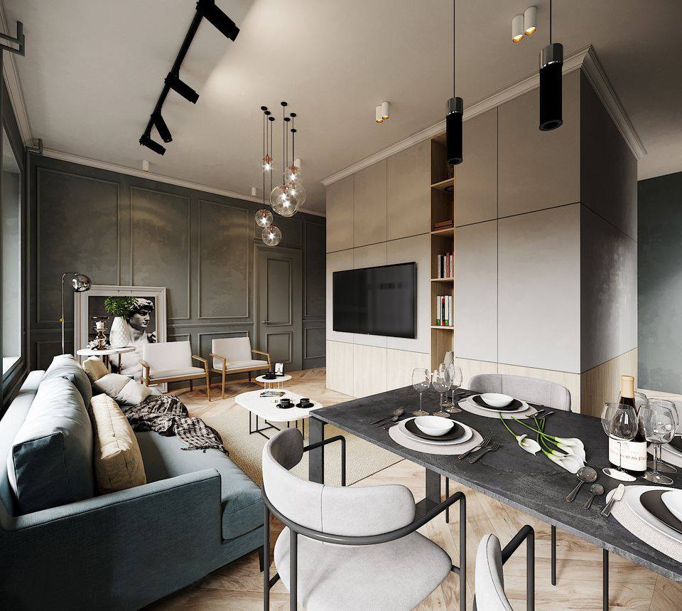 3D Interior Model Living room 0416A Scene 3dsmax