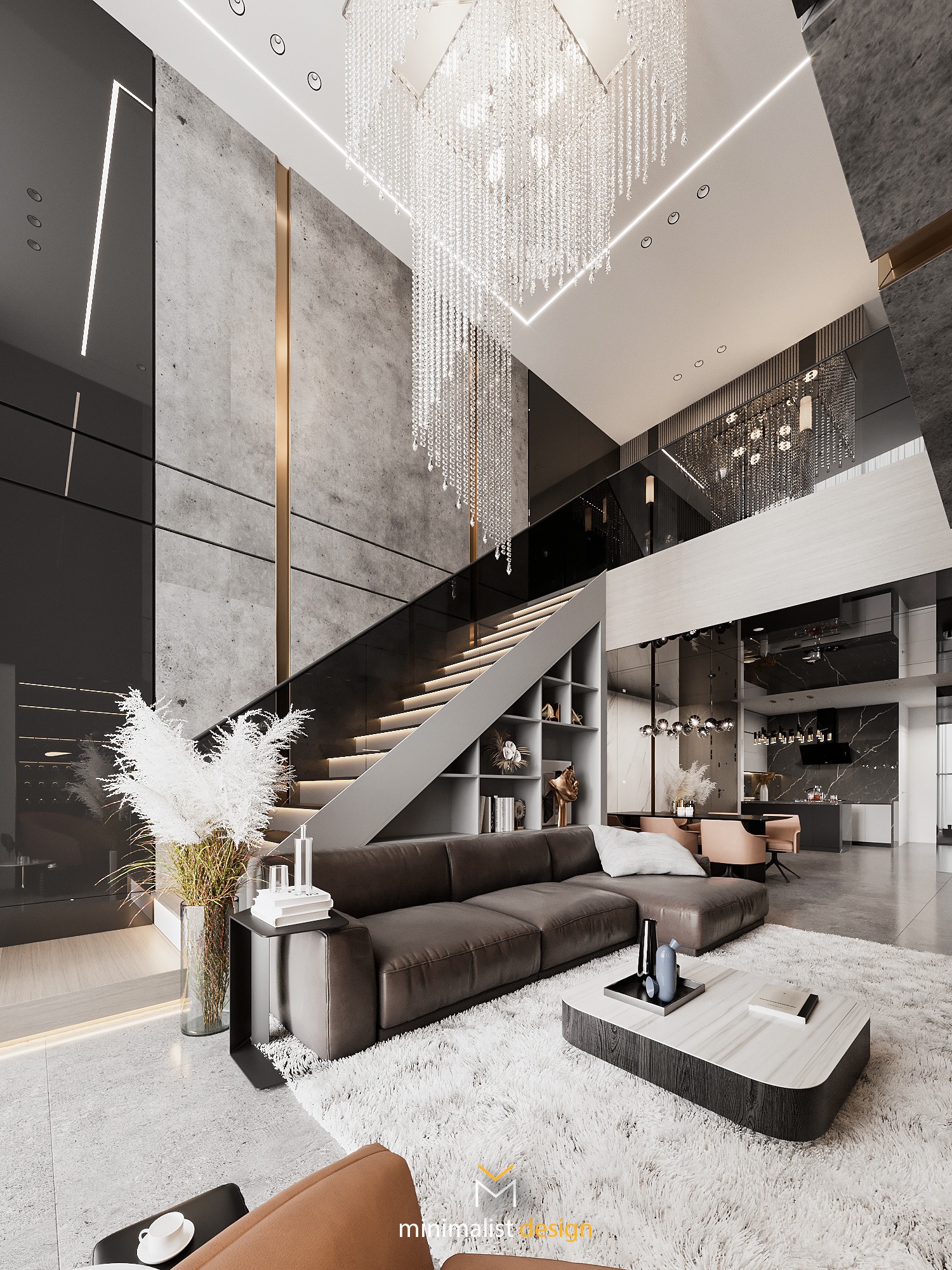 3D Interior Model Living room 0417 Scene 3dsmax