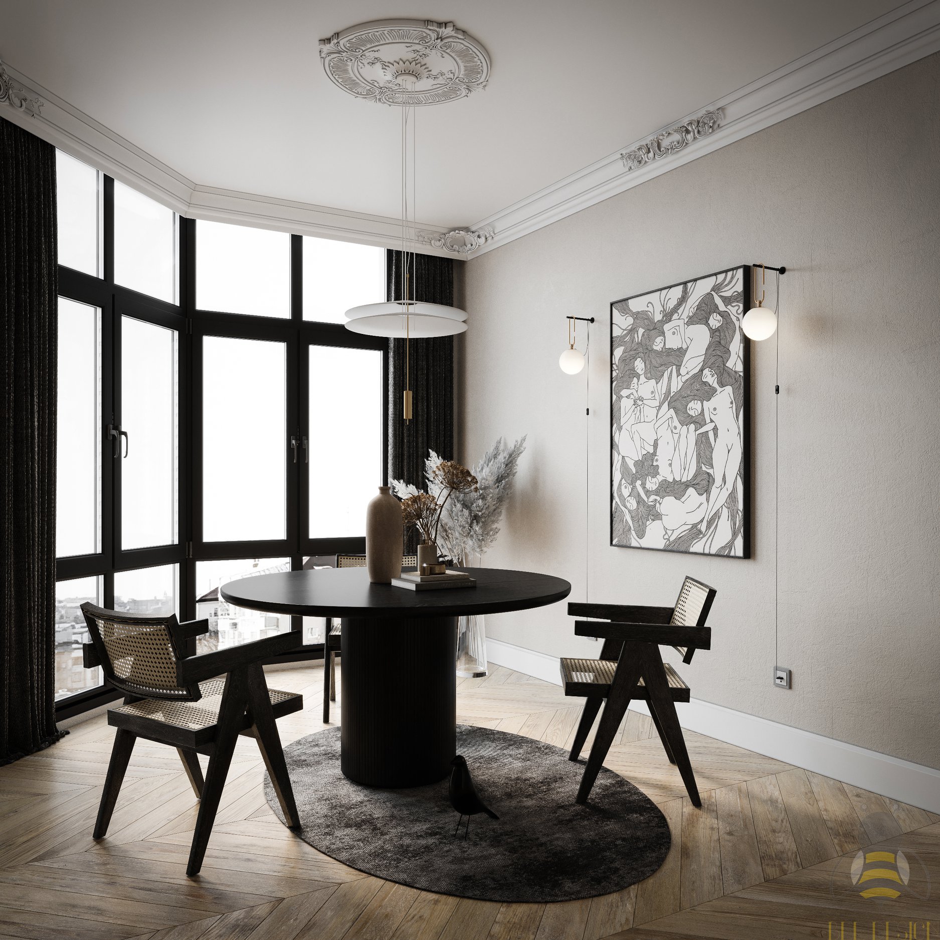 3D Interior Model Living room 0418 Scene 3dsmax
