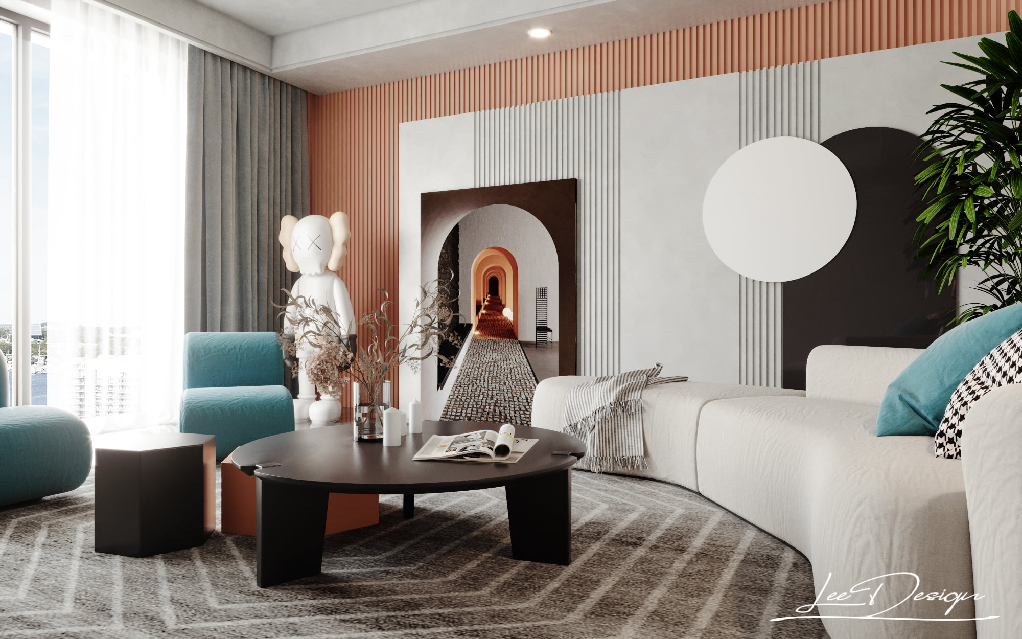 3D Interior Model Living room 0420 Scene 3dsmax