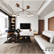 3D Interior Model Living room 0441 Scene 3dsmax