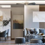 3D Interior Model Living room 0445 Scene 3dsmax