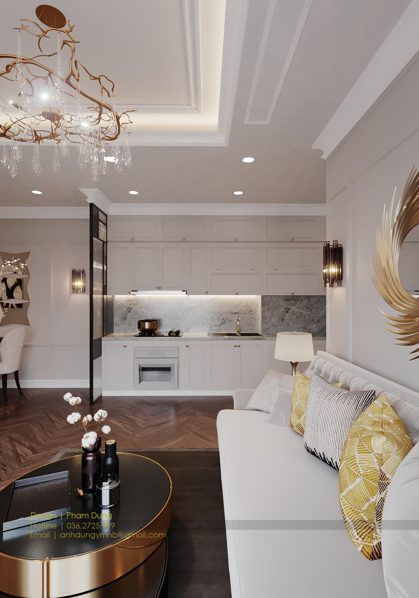 3D Interior Model Living room 0456 Scene 3dsmax