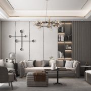 3D Interior Model Living room 0457 Scene 3dsmax
