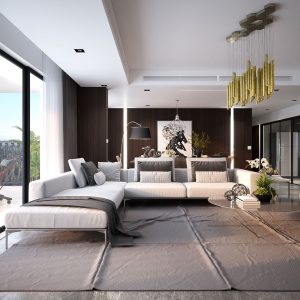 3D Interior Model Living room 0480 Scene 3dsmax