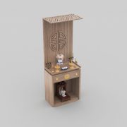 3D Model Altar Room Free Download 0850 Phòng thờ
