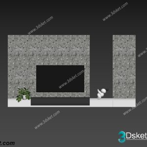 Free Download Wall Decor Model 09798