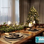3D Model Holiday Free Download 008