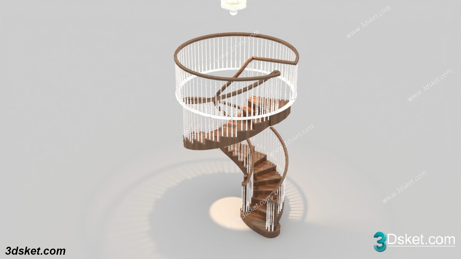 3D Model Staircase Free Download 01064