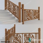 3D Model Staircase Free Download 0111