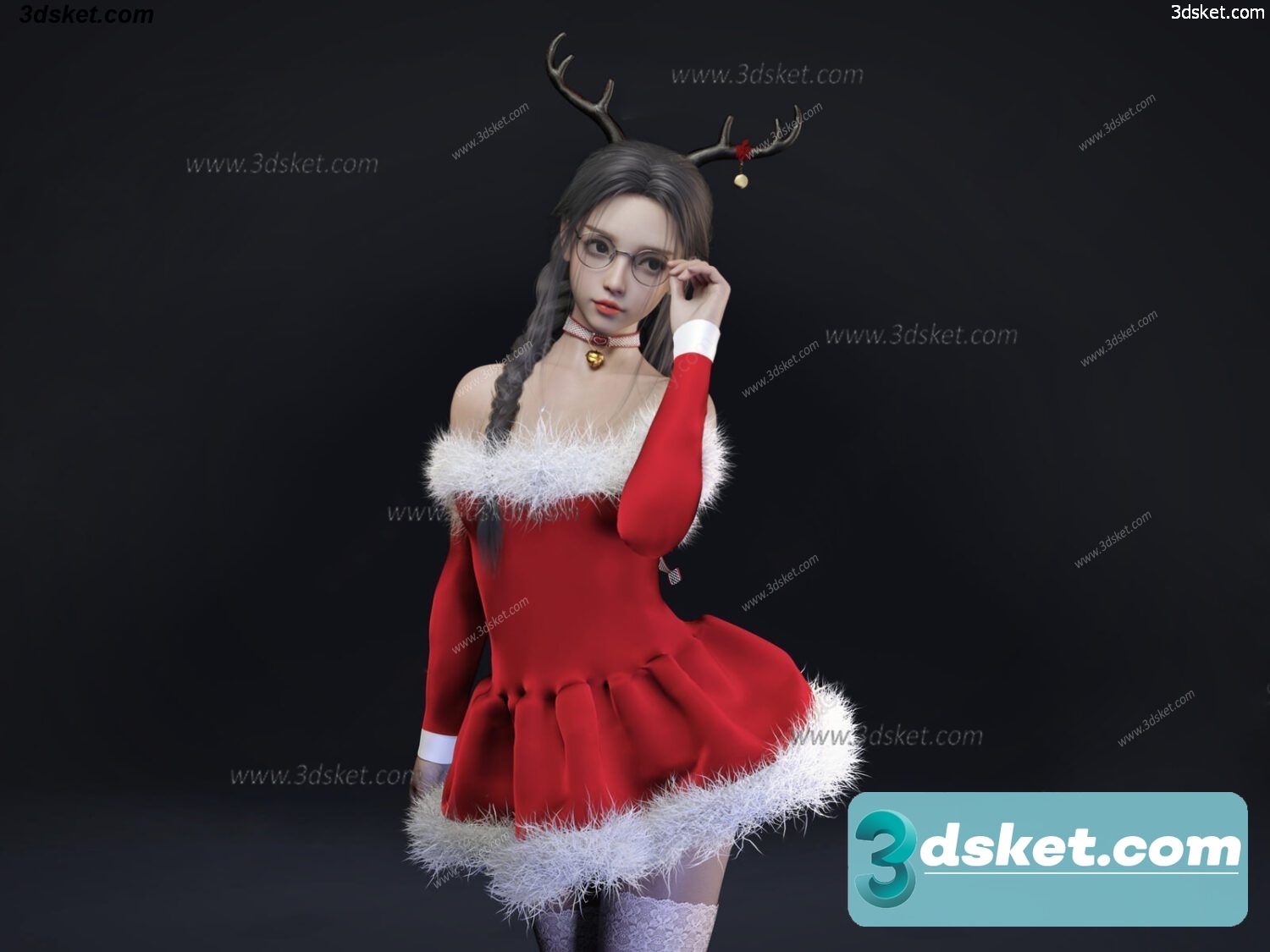 3D Model Holiday Free Download 009
