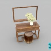 3D Model Dressing Table Free Download 01121