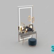 3D Model Dressing Table Free Download 01184