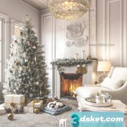 3D Model Holiday Free Download 011