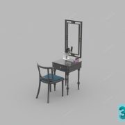 3D Model Dressing Table Free Download 01350