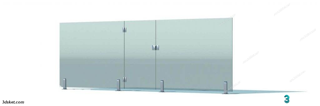 3D Model Staircase Free Download 001A