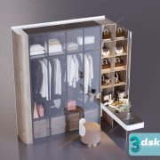 3D Model Dressing Table Free Download 0316