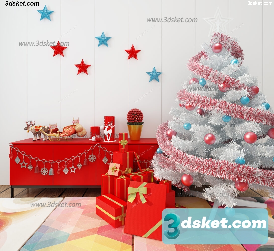 3D Model Holiday Free Download 004