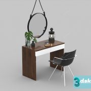 3D Model Dressing Table Free Download 0528