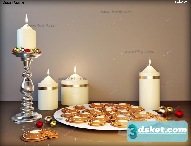 3D Model Holiday Free Download 012