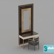 3D Model Dressing Table Free Download 0694
