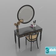 3D Model Dressing Table Free Download 0733