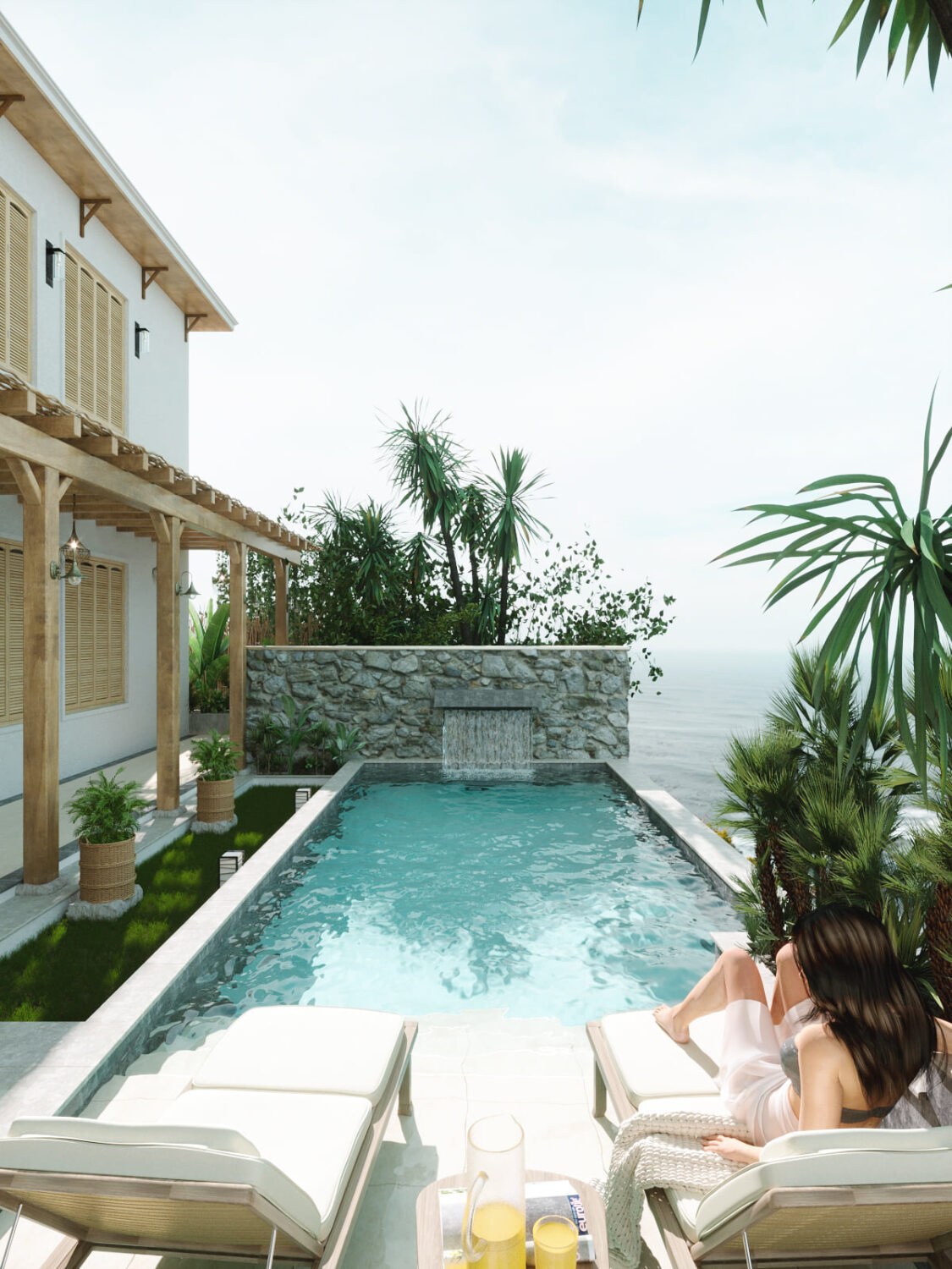 3D Exteriors Model 019567 Scene 3dsmax