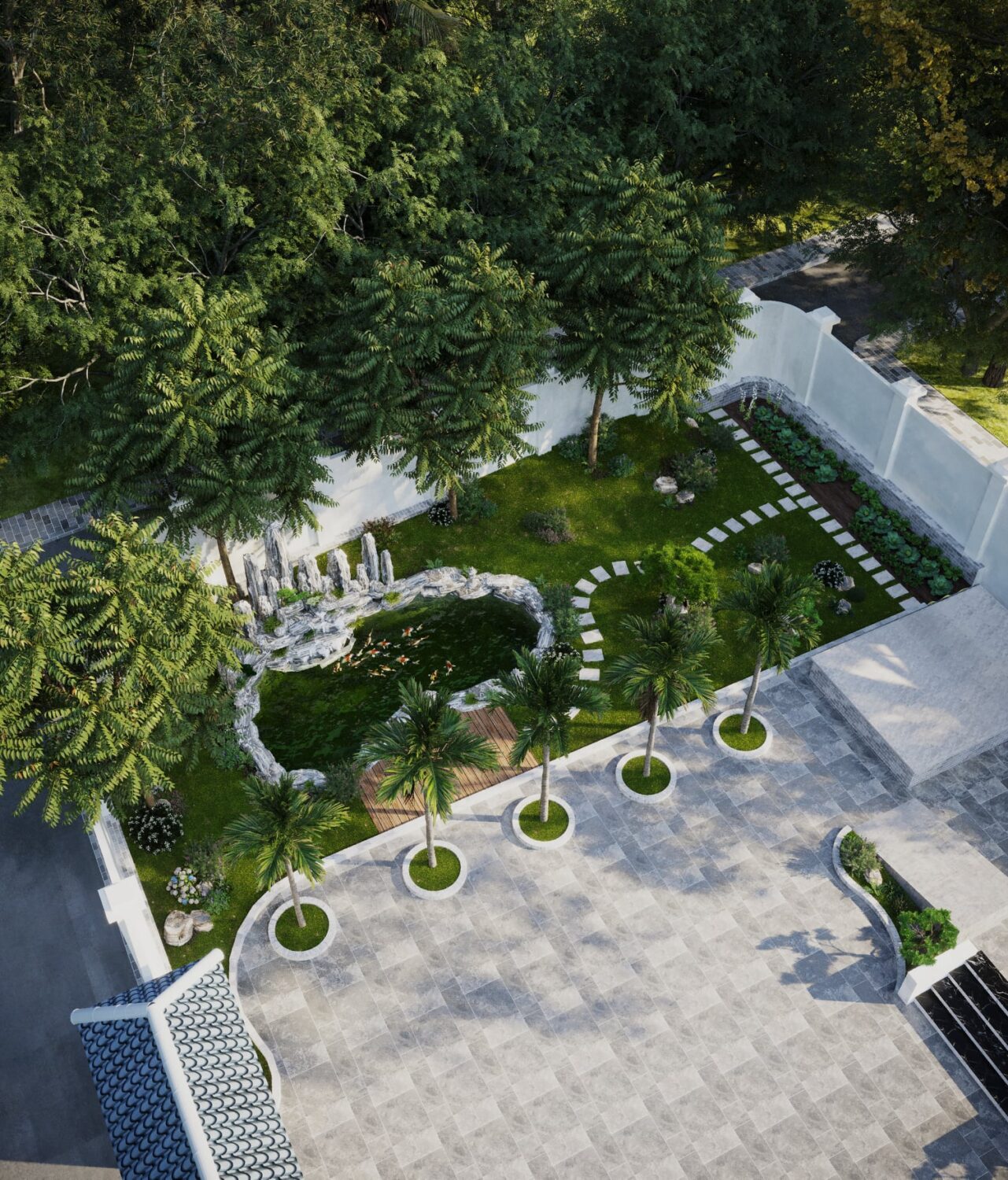 3D Exteriors Model 019592 Scene 3dsmax