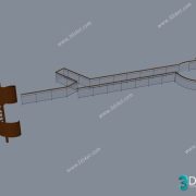 3D Model Staircase Free Download 09841