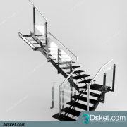 3D Model Staircase Free Download 040