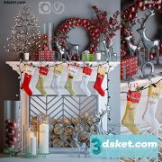 3D Model Holiday Free Download 031