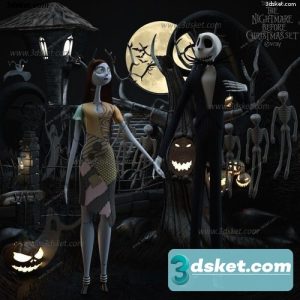 3D Model Holiday Free Download 043