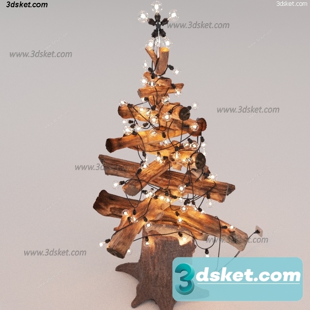 3D Model Holiday Free Download 039