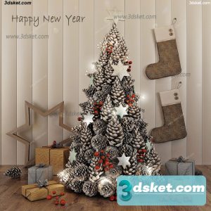 3D Model Holiday Free Download 040