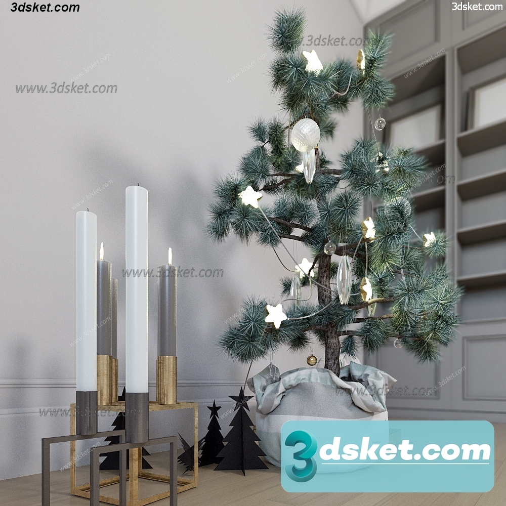 3D Model Holiday Free Download 051