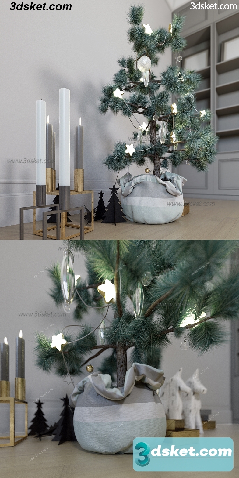 3D Model Holiday Free Download 051