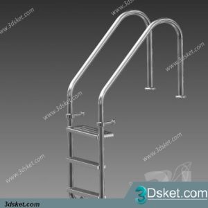 3D Model Staircase Free Download 047