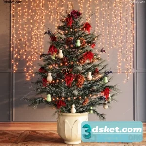 3D Model Holiday Free Download 046