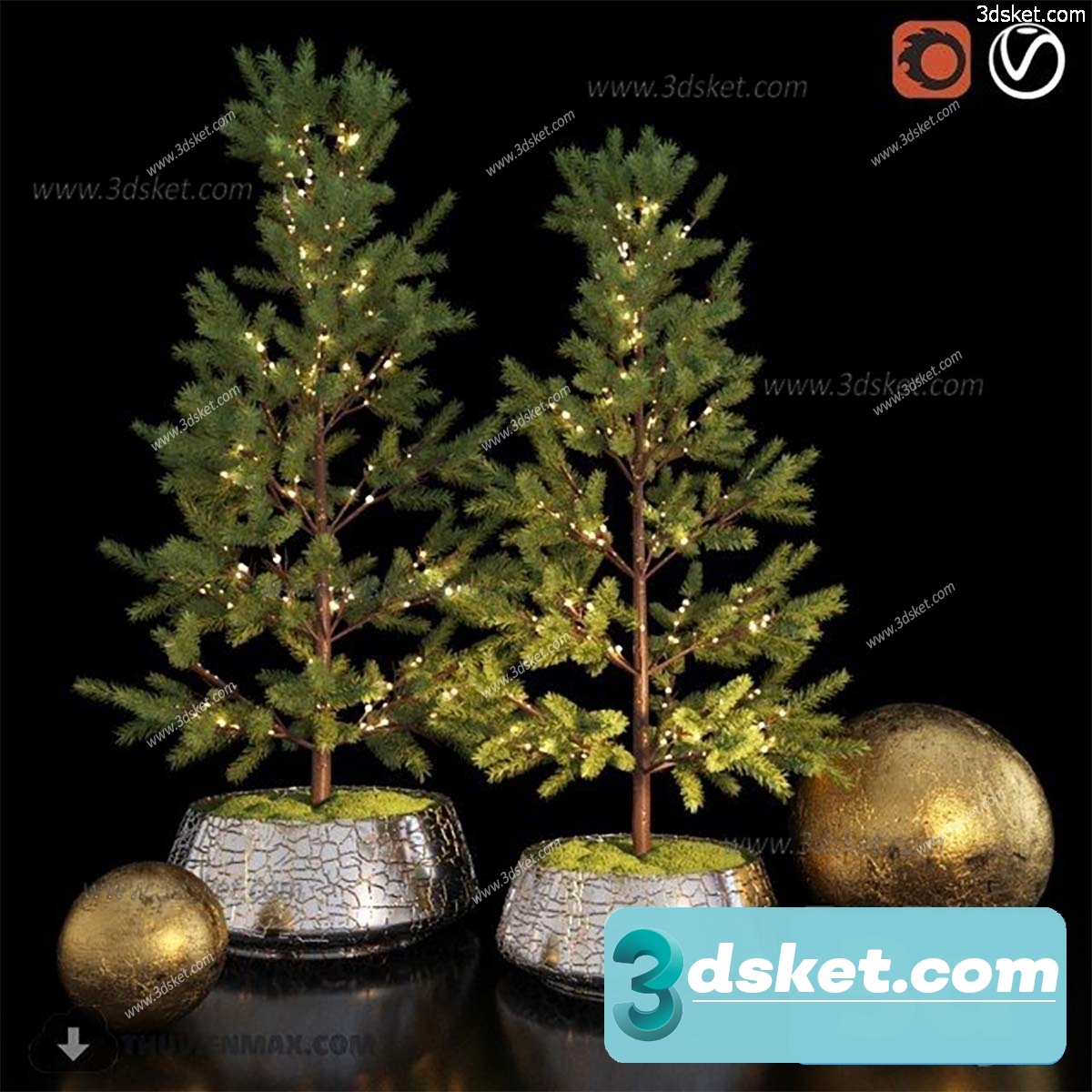 3D Model Holiday Free Download 025