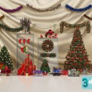 3D Model Holiday Free Download 053