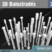 3D Model Staircase Free Download 062