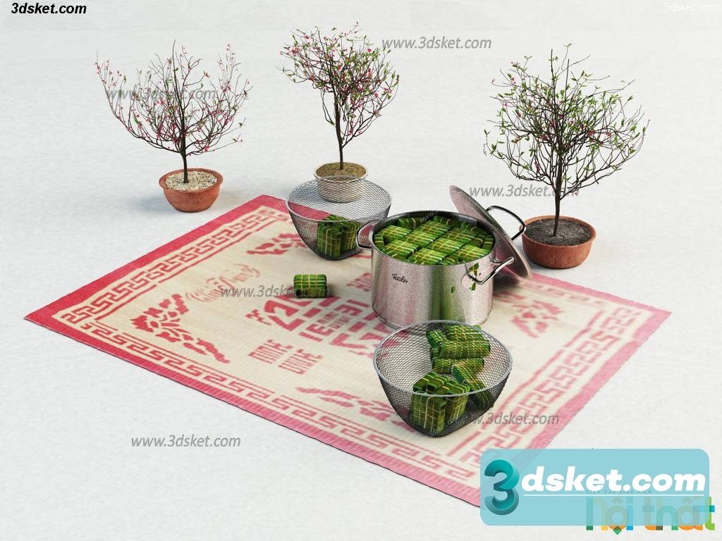 3D Model Holiday Free Download 054