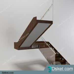 3D Model Staircase Free Download 067