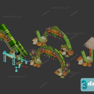 3D Model Tết Free Download 065