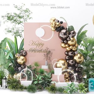 3D Model Holiday Free Download 064