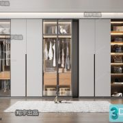 3D Wardrobe Model C004 Free Download Tủ quần áo