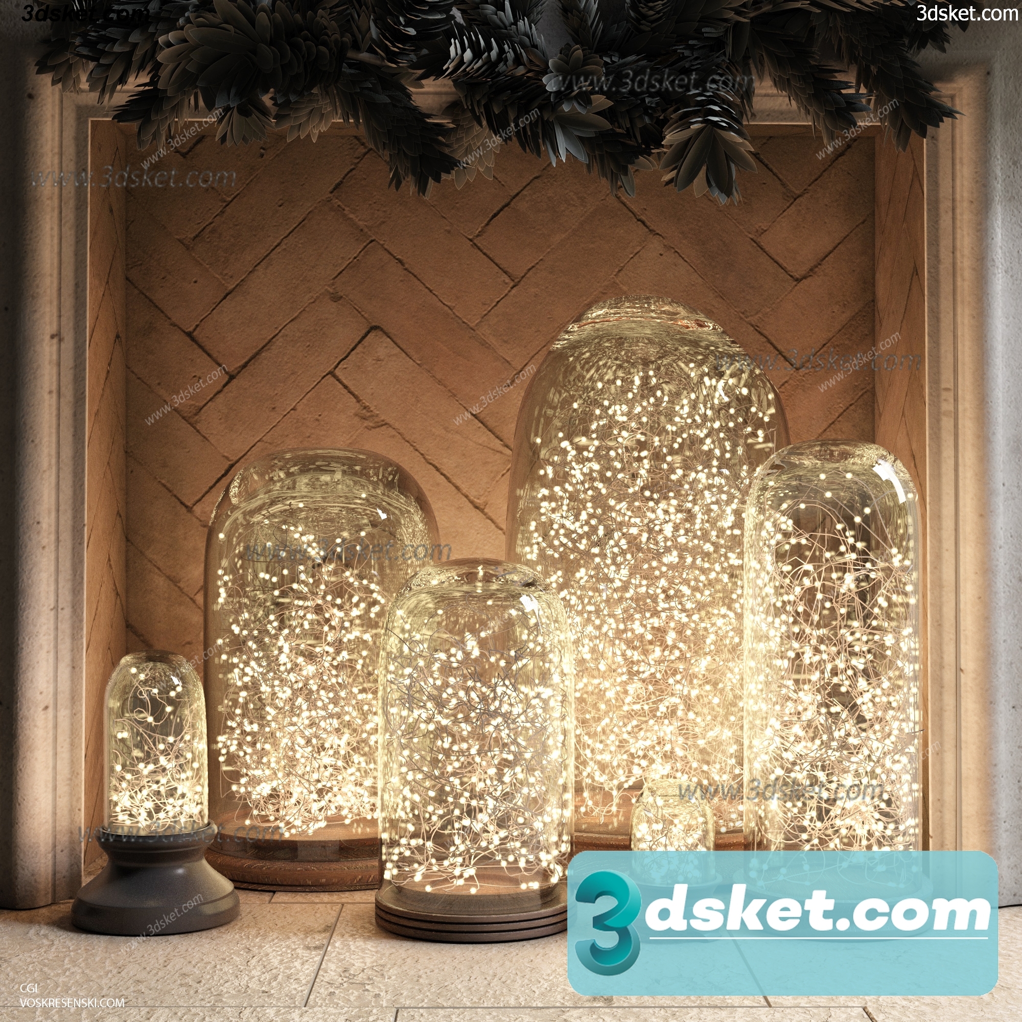 3D Model Holiday Free Download 069