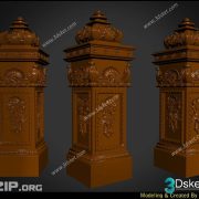 3D Model Staircase Free Download 098