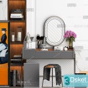 3D Model Dressing Table Free Download 050