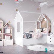 3D Interior Scene Children Room 0806